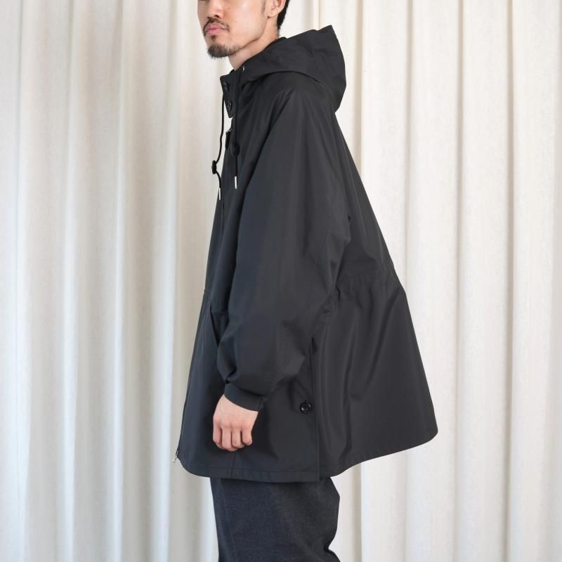25A/WۡTHE RERACS 饯 RERACS MOUNTAIN SHELL PARKA / BLACK