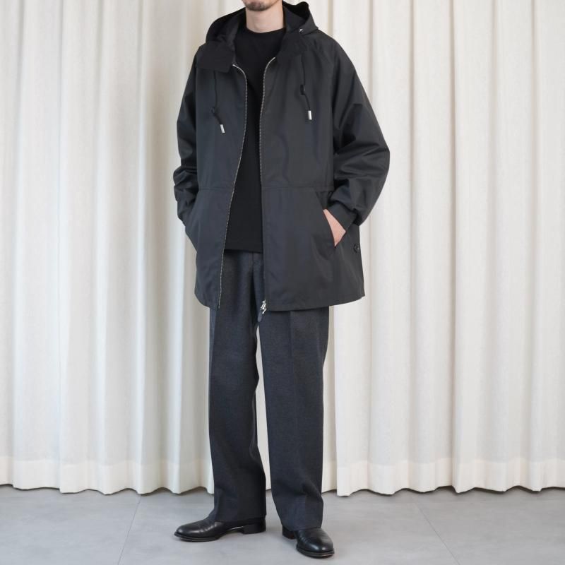 25A/WۡTHE RERACS 饯 RERACS MOUNTAIN SHELL PARKA / BLACK