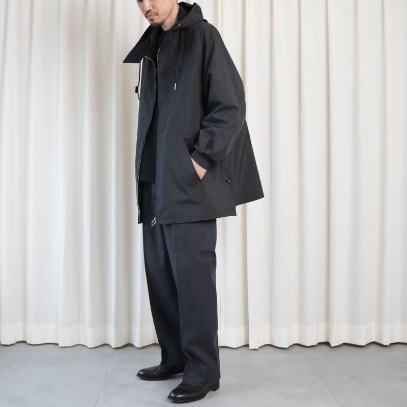 25A/WۡTHE RERACS 饯 RERACS MOUNTAIN SHELL PARKA / BLACK