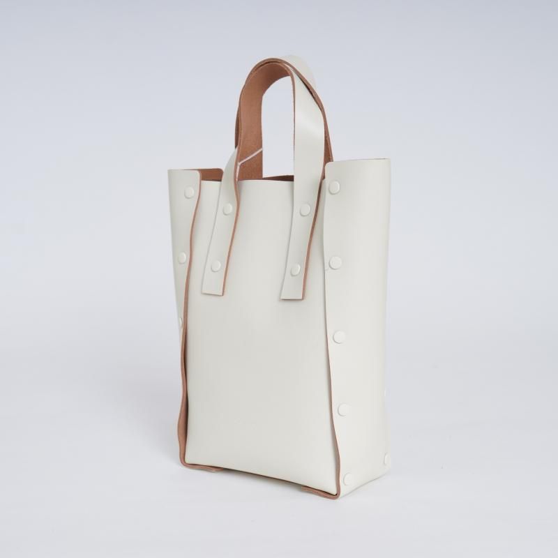 Hender Scheme ޡ assemble hand bag tall S / WHITE