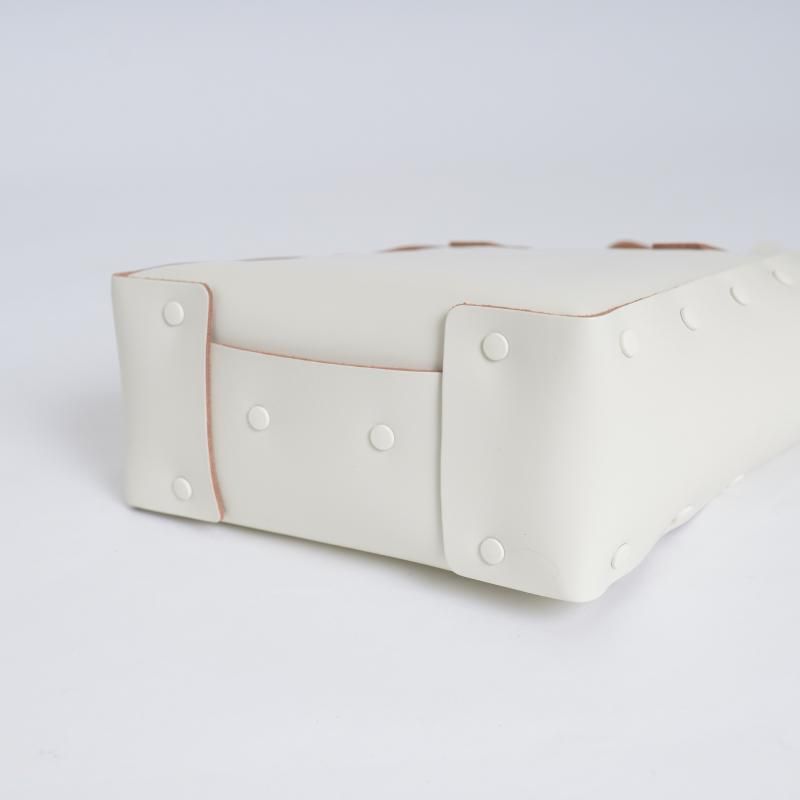 Hender Scheme ޡ assemble hand bag tall S / WHITE