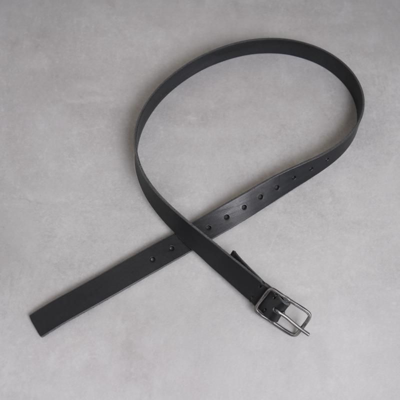 tagliovivo ꥪ RECTANGULAR BUCKLE LEATHER BELT 