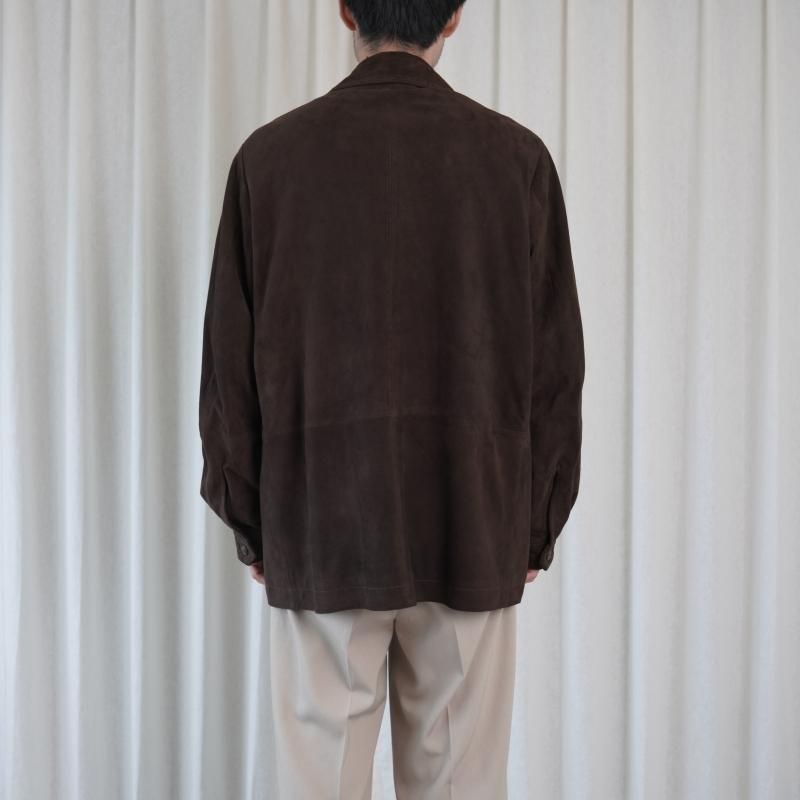 25A/W MAATEESONS ޡƥɥ󥺡 SUEDE SHIRTS JACKET / BROWN