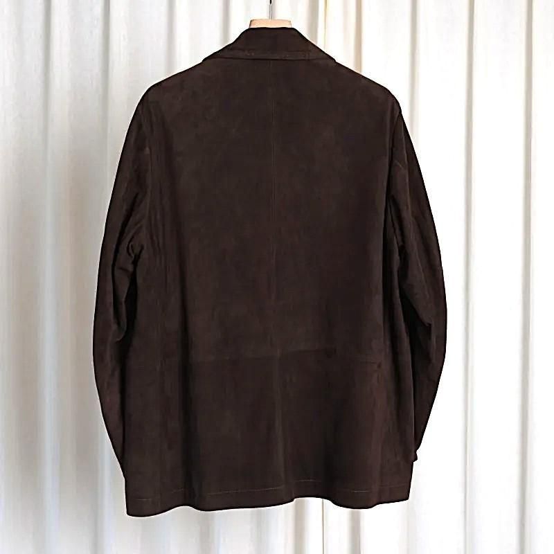 25A/W MAATEESONS ޡƥɥ󥺡 SUEDE SHIRTS JACKET / BROWN