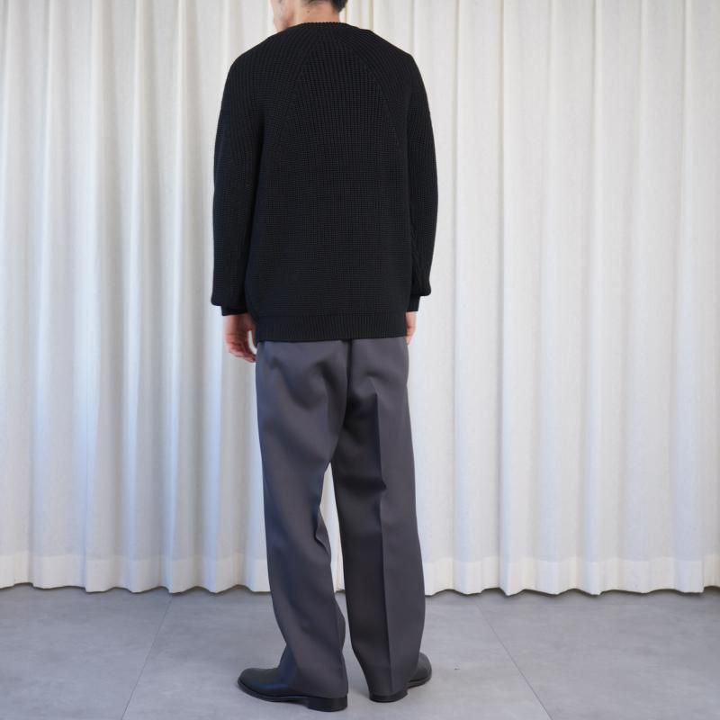 25A/W BATONER Хȥʡ INNOCENT CASHMERE CREW NECK  / SOLID BLACK	
