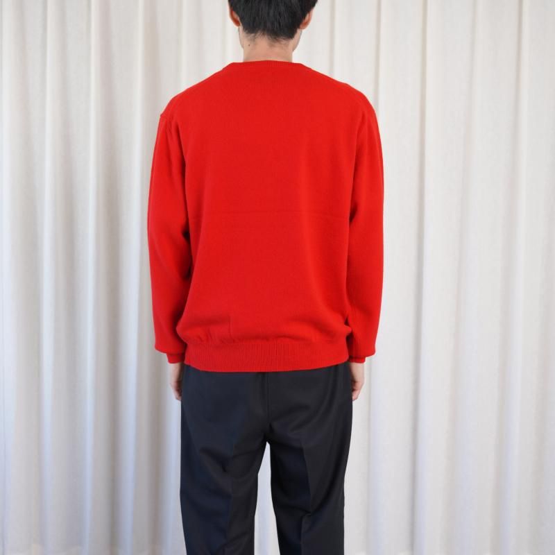 25A/W BATONER Хȥʡ INNOCENT CASHMERE CREW NECK  / RED

