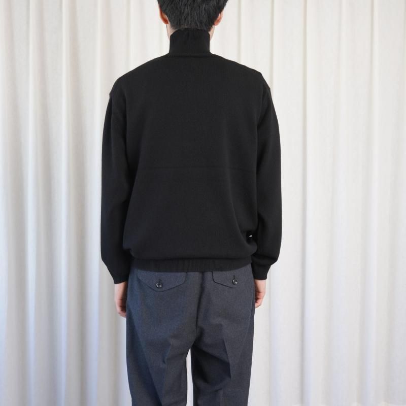 25A/W BATONER Хȥʡ INNOCENT CASHMERE TURTLE NECK  /SOLID BLACK	
