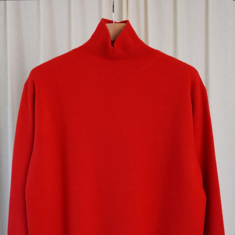 25A/W BATONER Хȥʡ INNOCENT CASHMERE TURTLE NECK  / RED	
