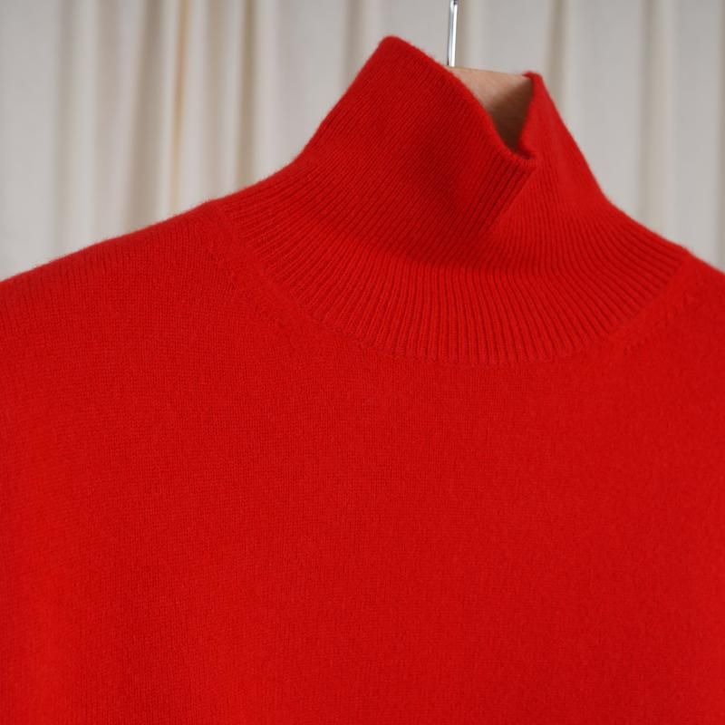 25A/W BATONER Хȥʡ INNOCENT CASHMERE TURTLE NECK  / RED	
