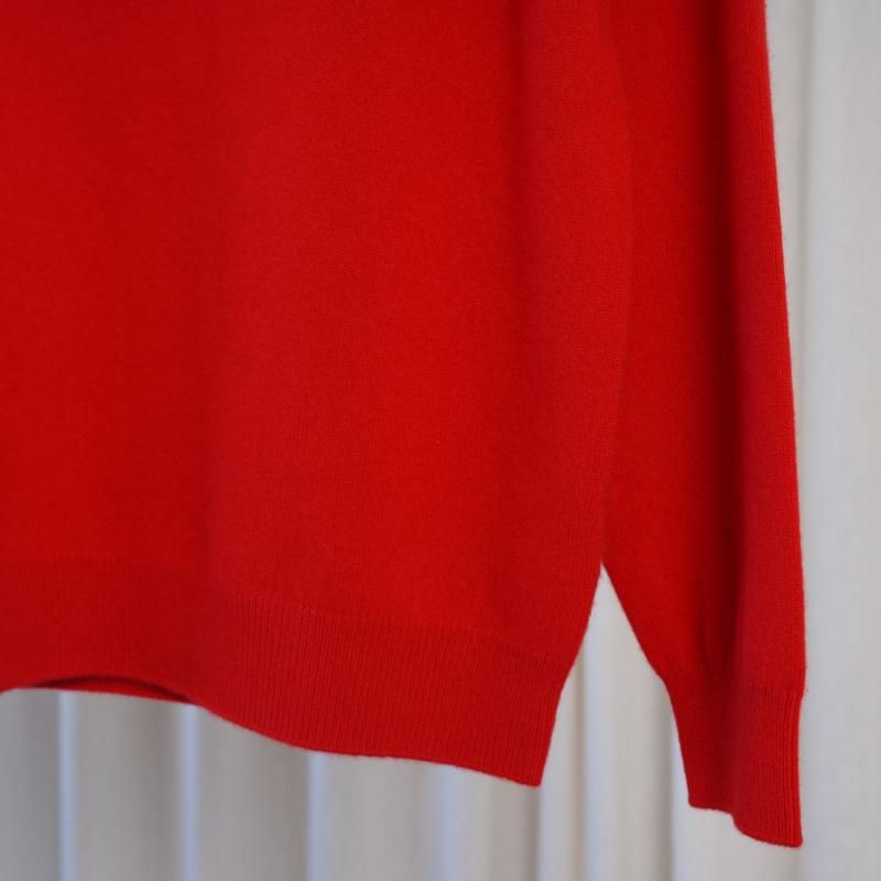 25A/W BATONER Хȥʡ INNOCENT CASHMERE TURTLE NECK  / RED	
