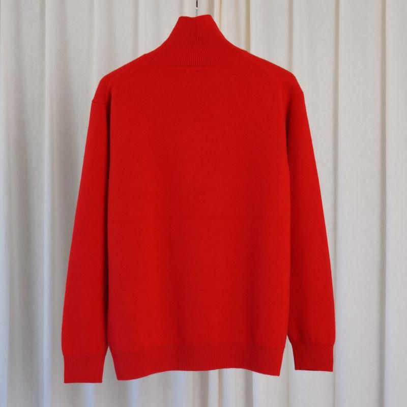 25A/W BATONER Хȥʡ INNOCENT CASHMERE TURTLE NECK  / RED	
