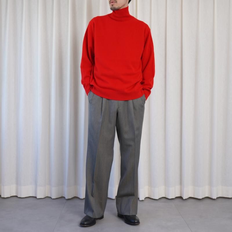 25A/W BATONER Хȥʡ INNOCENT CASHMERE TURTLE NECK  / RED	
