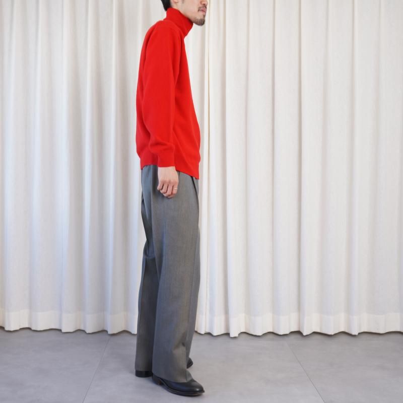 25A/W BATONER Хȥʡ INNOCENT CASHMERE TURTLE NECK  / RED	

