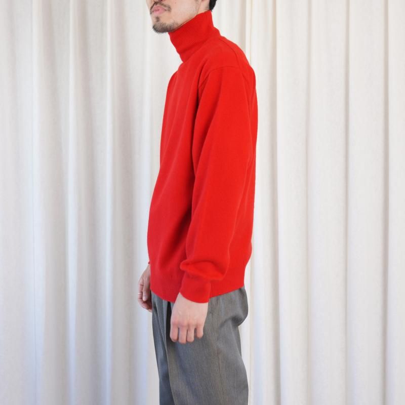 25A/W BATONER Хȥʡ INNOCENT CASHMERE TURTLE NECK  / RED	
