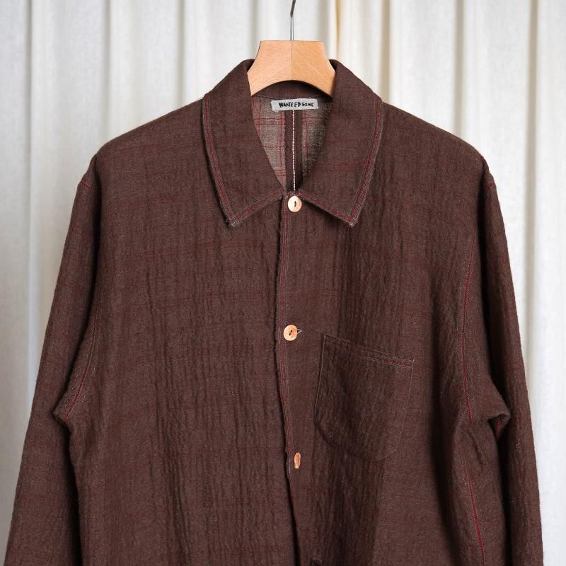25A/W MAATEESONS ޡƥɥ󥺡 GUPTA WOOL W FACE COVERALL / BROWN

