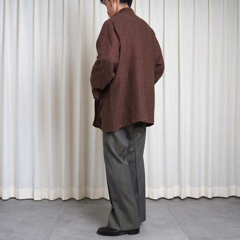 25A/W MAATEESONS ޡƥɥ󥺡 GUPTA WOOL W FACE COVERALL / BROWN

