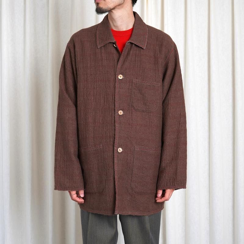 25A/W MAATEESONS ޡƥɥ󥺡 GUPTA WOOL W FACE COVERALL / BROWN
