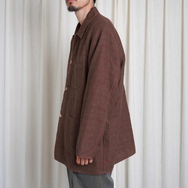25A/W MAATEESONS ޡƥɥ󥺡 GUPTA WOOL W FACE COVERALL / BROWN
