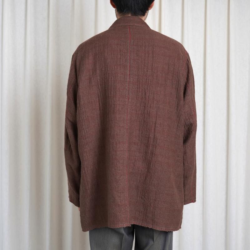 25A/W MAATEESONS ޡƥɥ󥺡 GUPTA WOOL W FACE COVERALL / BROWN
