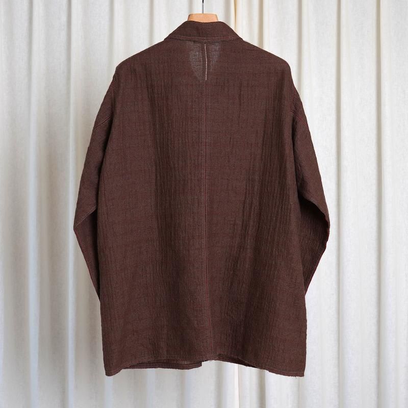 25A/W MAATEESONS ޡƥɥ󥺡 GUPTA WOOL W FACE COVERALL / BROWN
