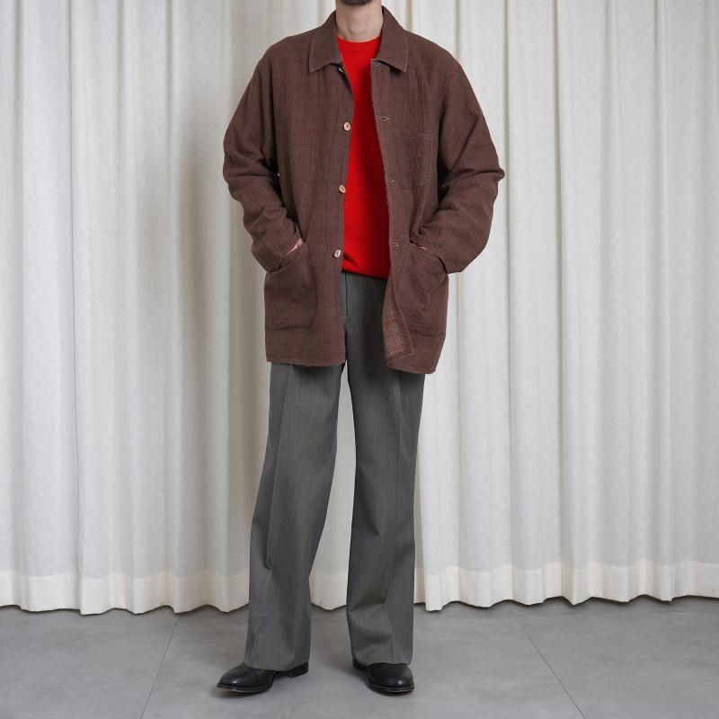 25A/W MAATEESONS ޡƥɥ󥺡 GUPTA WOOL W FACE COVERALL / BROWN
