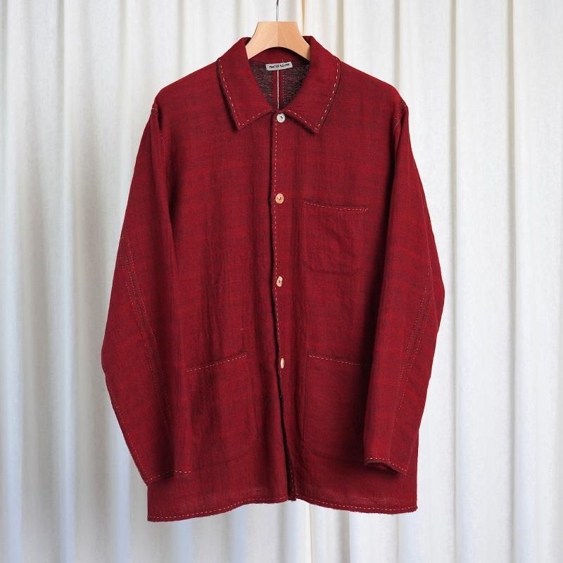 25SS MAATEE&SONS GUPTA サイズ2 MAATEE&SONS】 GUPTA KHADI SILK MT4303-0604B ¥51,700 173cm