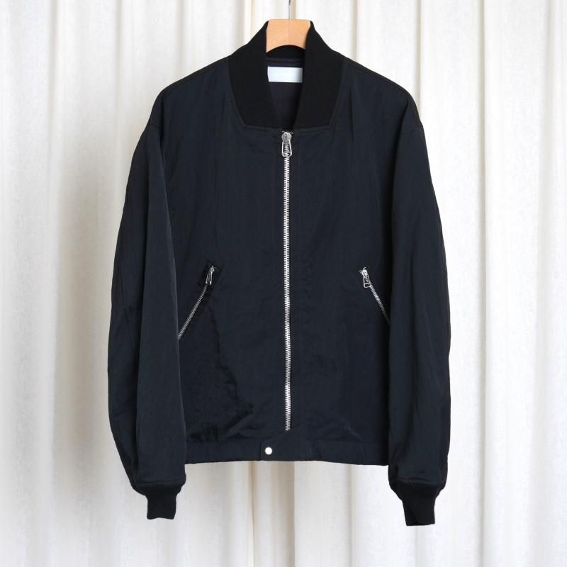 【25A/W】【paratrait パラトレイト】  JET SHELL BLOUSON / BLACK