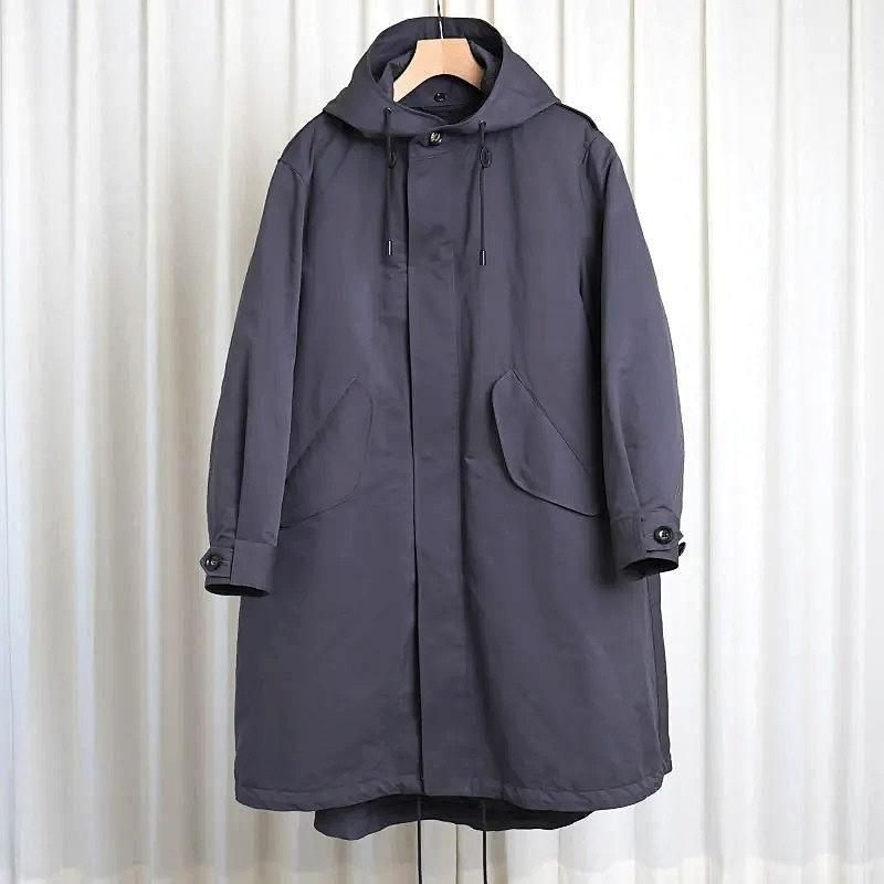25A/WۡTHE RERACS 饯 THE BIG FIELD PARKA WITH LINER / GUNMETAL GRAY