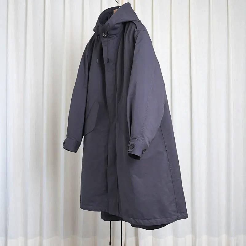 25A/WۡTHE RERACS 饯 THE BIG FIELD PARKA WITH LINER / GUNMETAL GRAY
