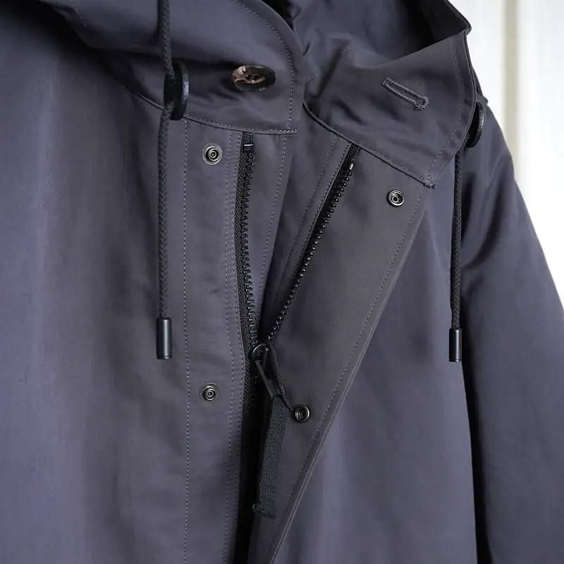 25A/WۡTHE RERACS 饯 THE BIG FIELD PARKA WITH LINER / GUNMETAL GRAY
