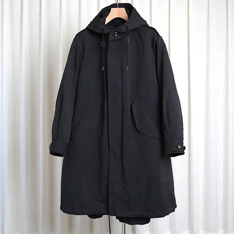美品⭐︎ ビッグシルエットフィールドパーカーコート THE RERACS THE RERACS ザ・リラクス】 THE BIG FIELD PARKA WITH LINER / BLACK