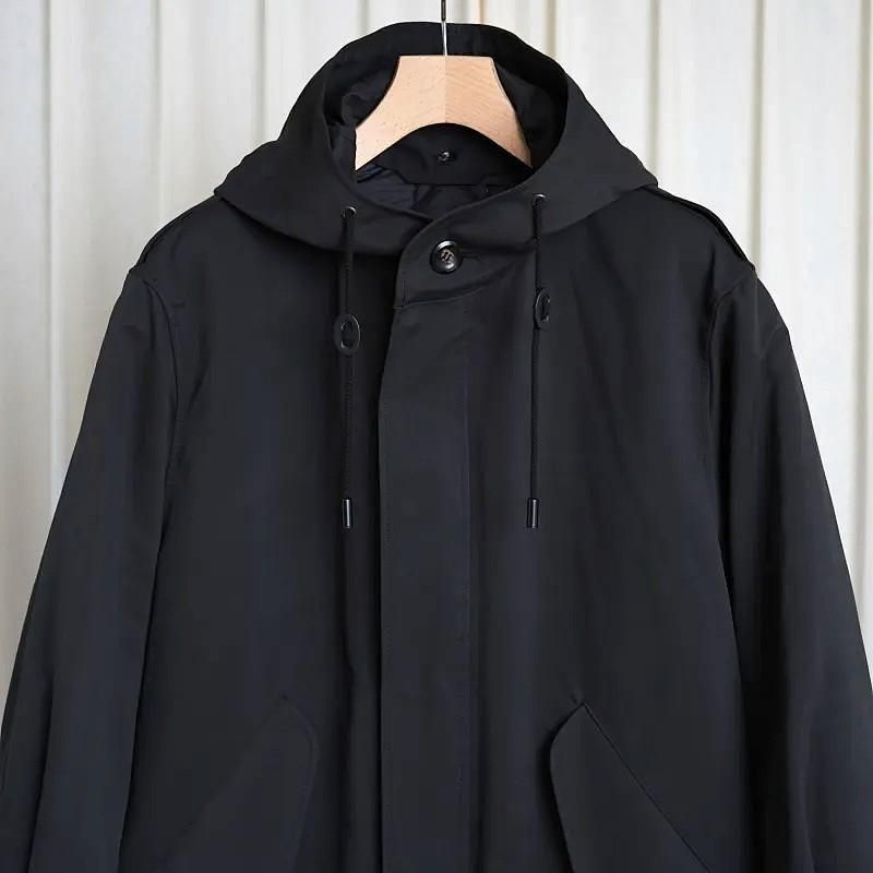 新品！THE RERACS RERACS FIELD PARKA THE RERACS ザ・リラクス】 THE BIG FIELD PARKA WITH LINER / BLACK