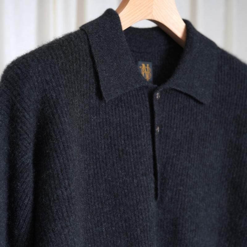 25A/WۡBATONER Хȥʡ CASHMERE FOX POLO / CHARCOAL
