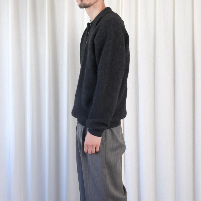 25A/WۡBATONER Хȥʡ CASHMERE FOX POLO / CHARCOAL
