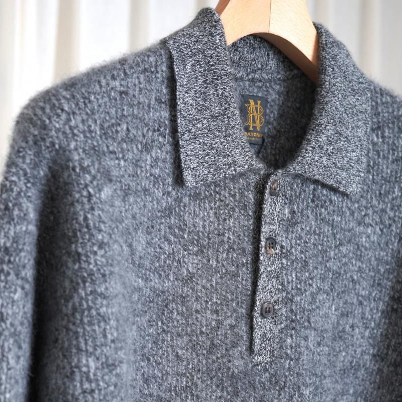 25A/WۡBATONER Хȥʡ CASHMERE FOX POLO / IVORYBLACK
