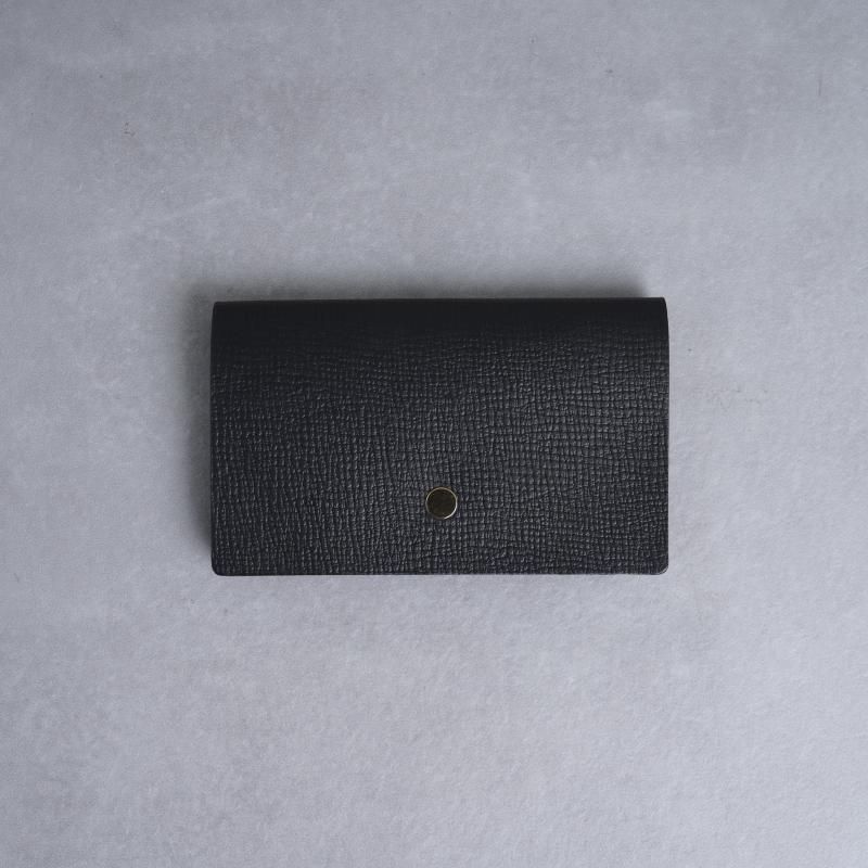 【25A/W Restock】【forme フォルメ】 Card Case -Serpentine- / Black