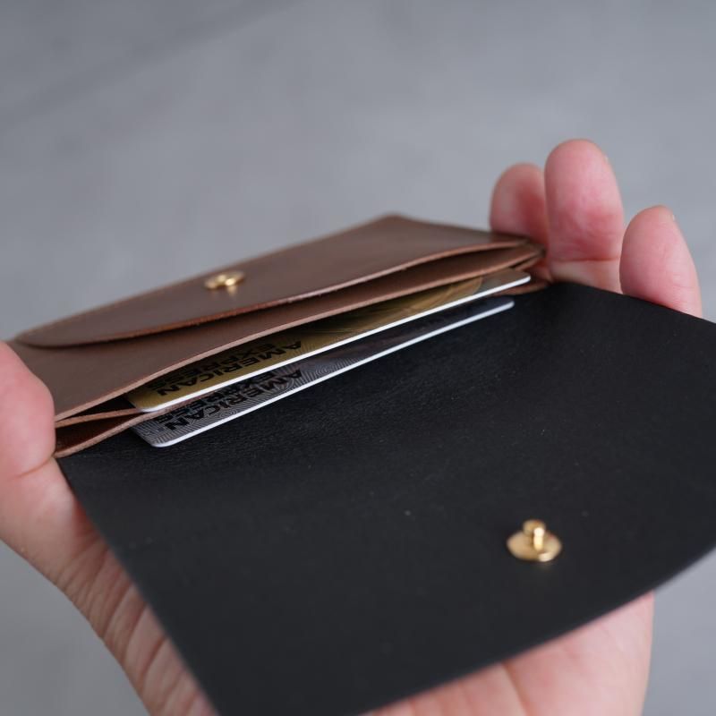 25A/W Restockۡforme ե Card Case -Serpentine- / Black