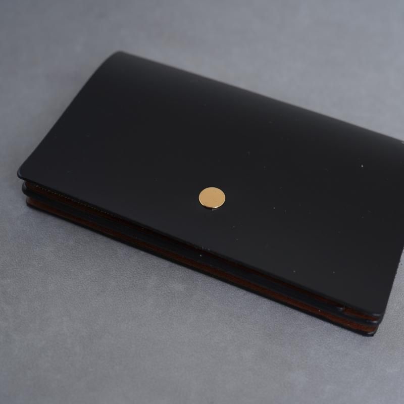 25A/W Restockۡforme ե Card Case -ILCEA Box calf- / Black