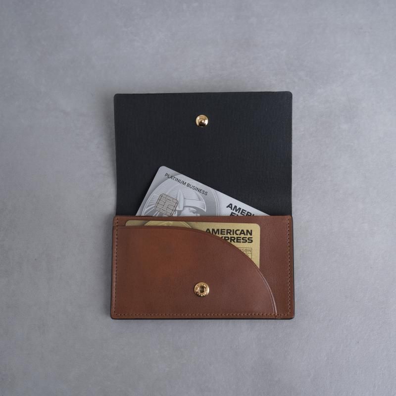 25A/W Restockۡforme ե Card Case -ILCEA Box calf- / Black