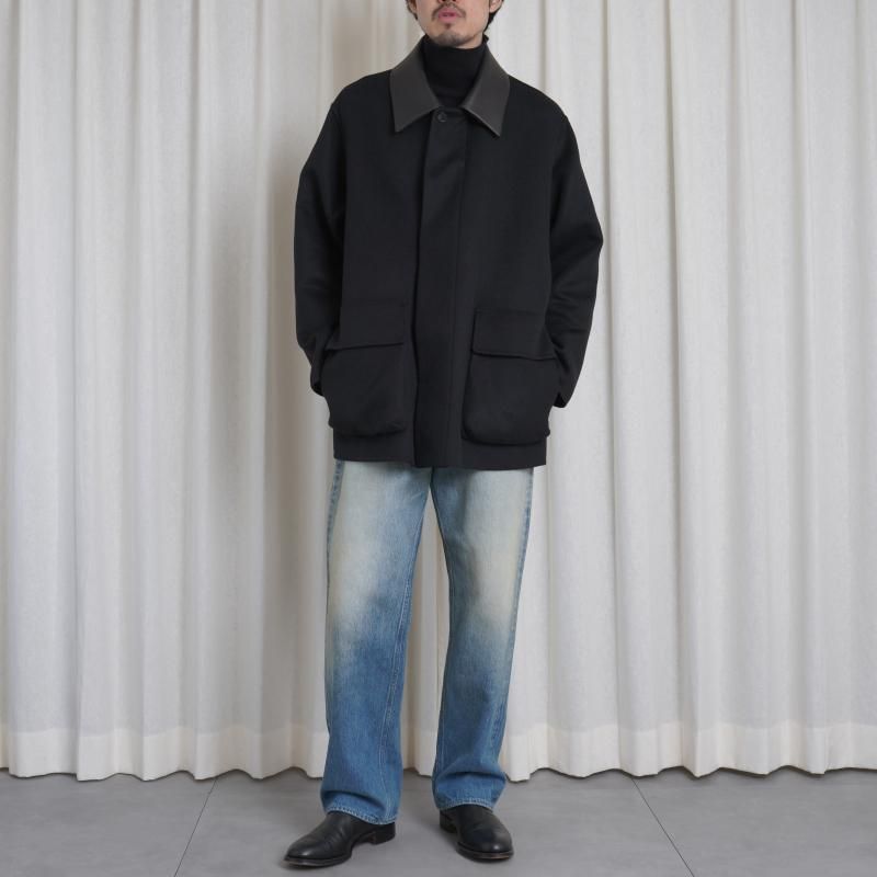 25A/W】【AURALEE オーラリー】 CASHMERE MELTON HAND SEWN BLOUSON