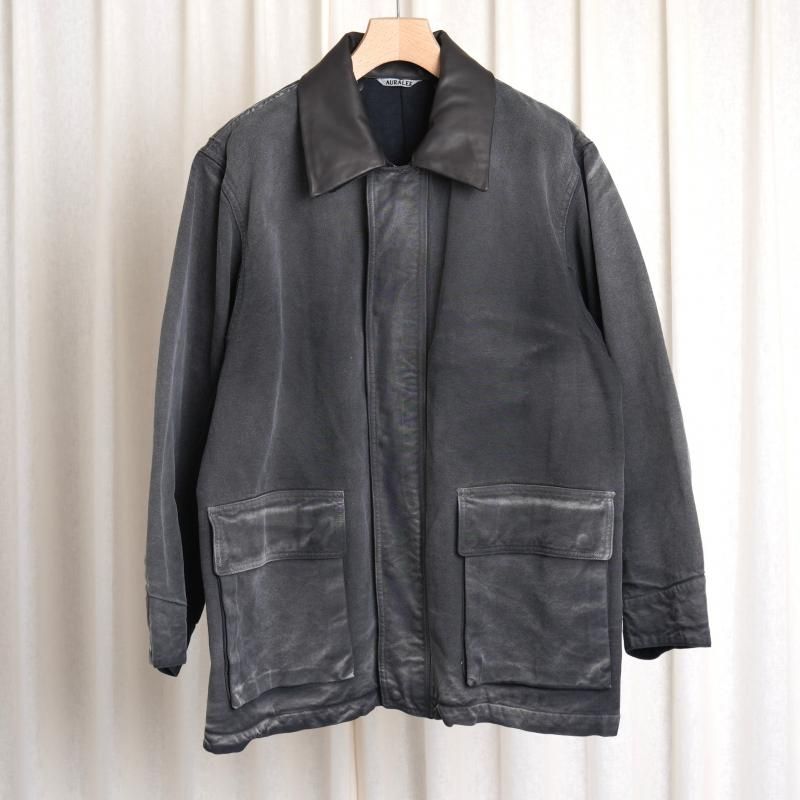 25A/W】【AURALEE オーラリー】 PRODUCT DYED ORGANIC COTTON DUCK