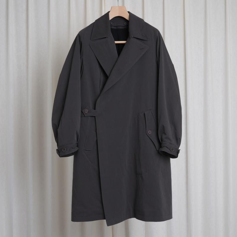 【25A/W】 【MAATEE&SONS マーティーアンドサンズ】 OVERCOAT / GRAYSHAMBRAY