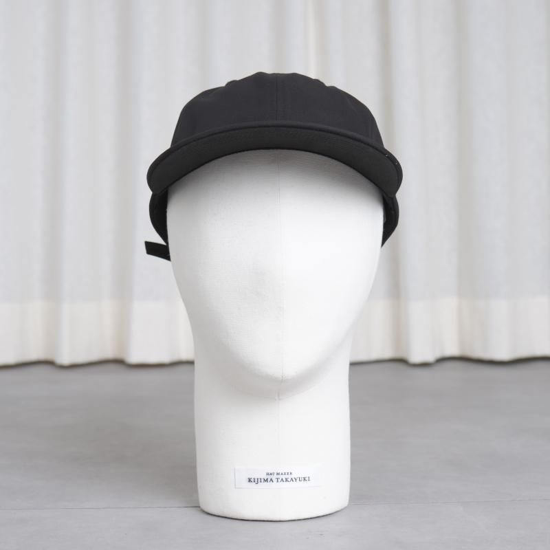 11.21 Re stock KIJIMA TAKAYUKI ޥ業 COTTON GABA 6PANEL CAP / BLACK