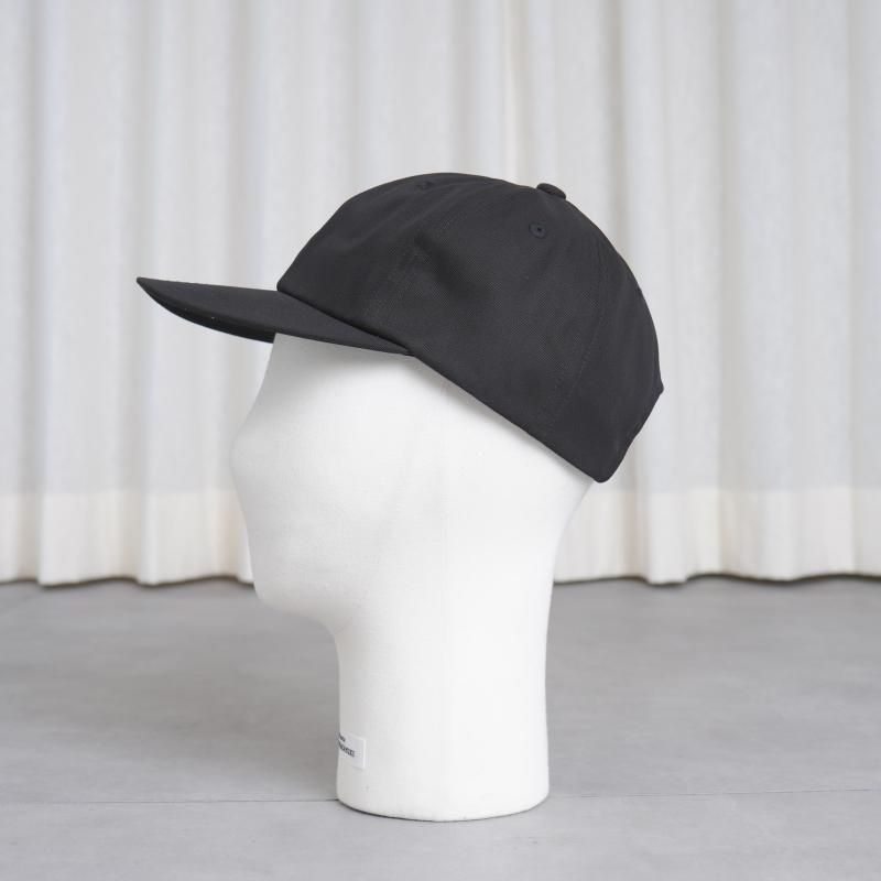 11.21 Re stock KIJIMA TAKAYUKI ޥ業 COTTON GABA 6PANEL CAP / BLACK