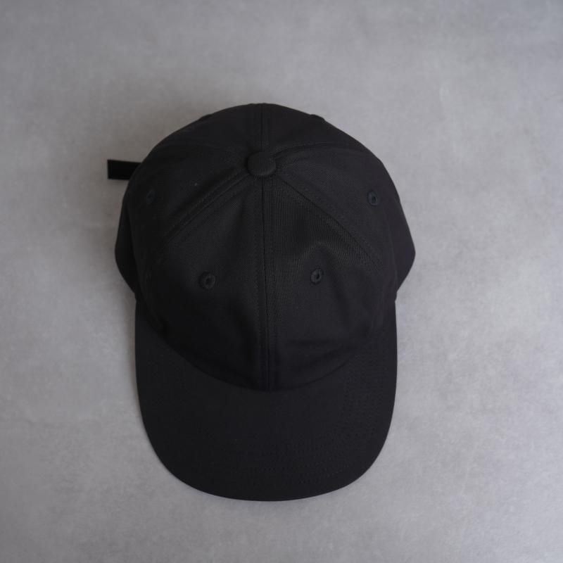 11.21 Re stock KIJIMA TAKAYUKI ޥ業 COTTON GABA 6PANEL CAP / BLACK