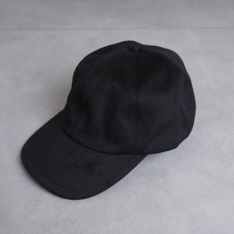 11.21 Re stockۡKIJIMA TAKAYUKI ޥ業 PURE CASHMERE 6PANEL CAP / BLACK