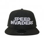 SPEED INVADERS LOGO CAP/HEATHER CHARCOAL×WHITE