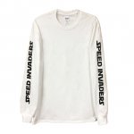 SPEED INVADERS LONG SLEEVE/WHITE