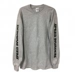 SPEED INVADERS LONG SLEEVE/HEATHER GRAY