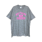 ANYTHING GOODIES<br>″ ANYTHING 70 COLLEGE ″(大人用) <br>GRAY / FLO PINK